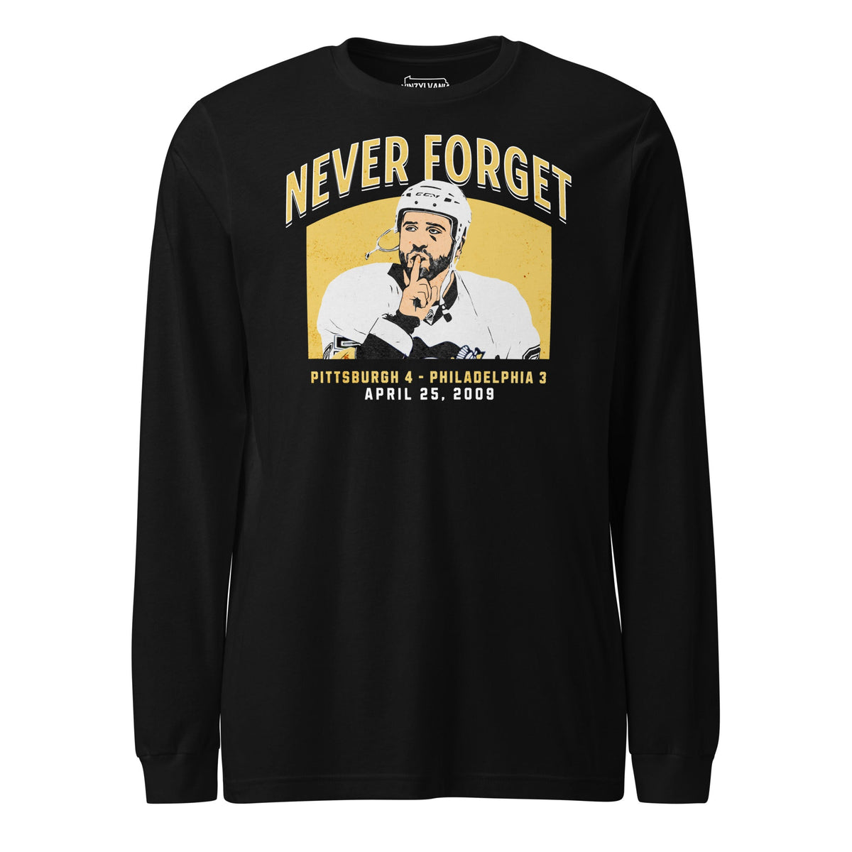 Never Forget - Max Talbot Crowd Hush | Long Sleeve Tee product image 1