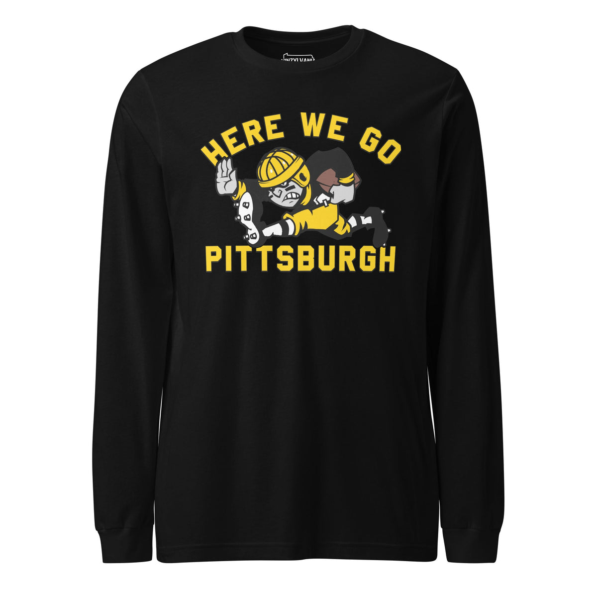 Here We Go Pittsburgh - Old School Football | Long Sleeve product image 1