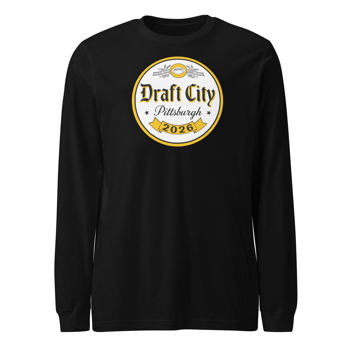 Draft City Pittsburgh 2026 | Long Sleeve Tee product image 1