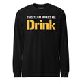 This Team Makes Me Drink - Football Edition | Long Sleeve product image 1