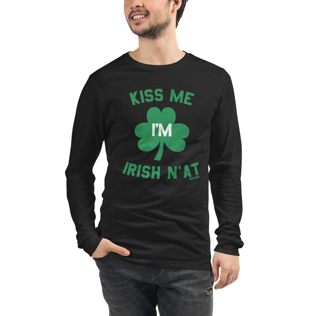 Kiss Me I'm Irish N'at | Long Sleeve Tee product image 2