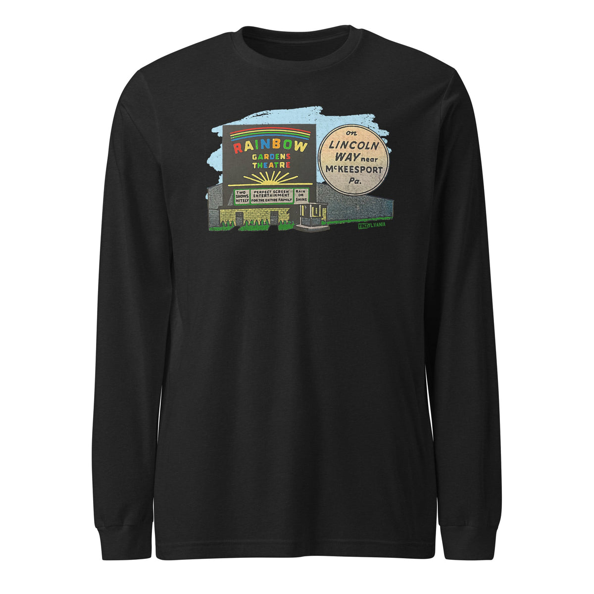 Rainbow Gardens - McKeesport, PA | Long Sleeve Tee product image 6