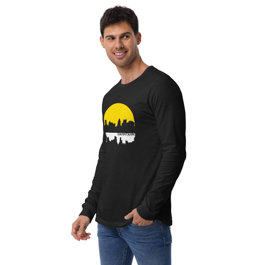 Dahntahn - Skyline | Long Sleeve Tee product image 3