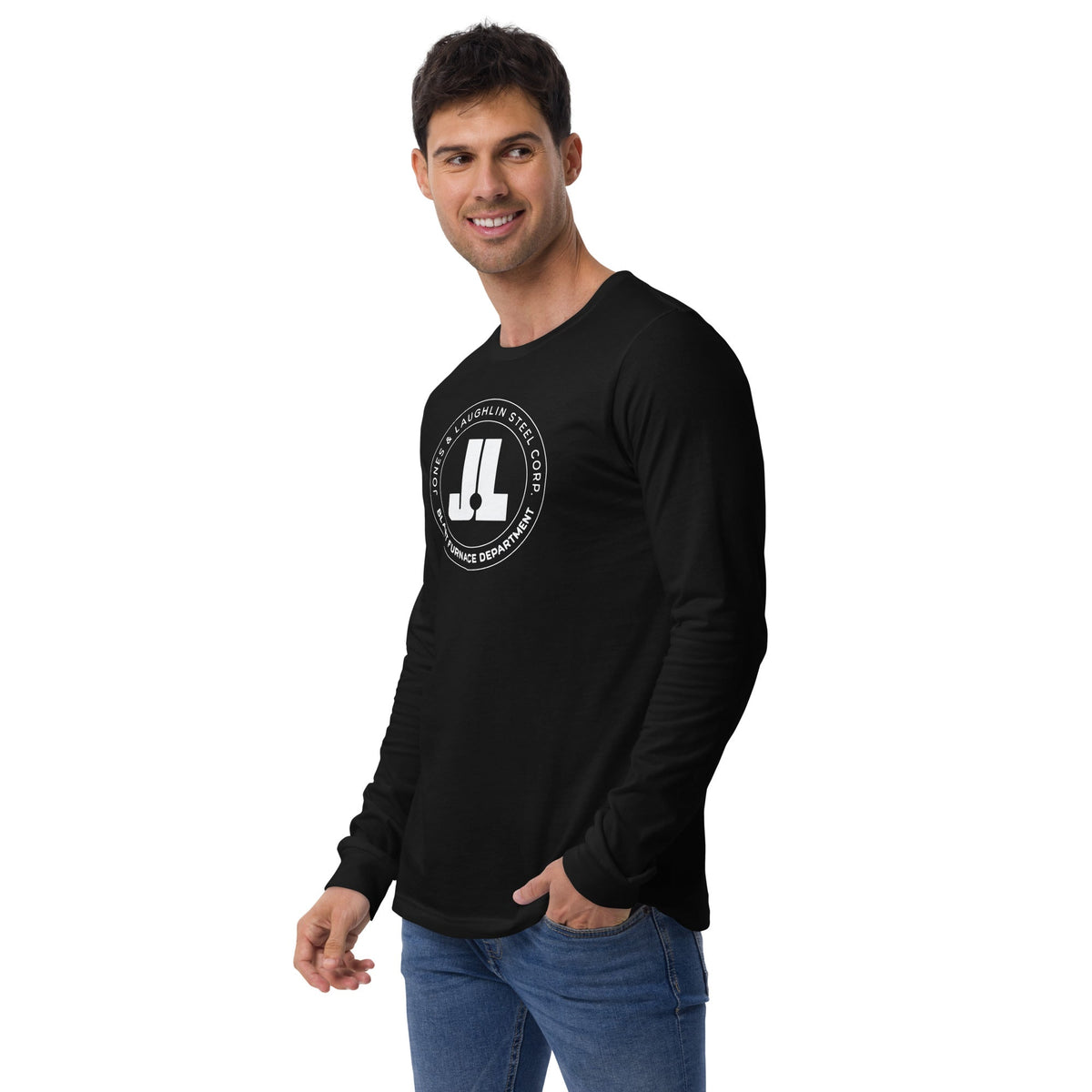 J and L Steel - Blast Furnace Dept. | Long Sleeve Tee product image 5