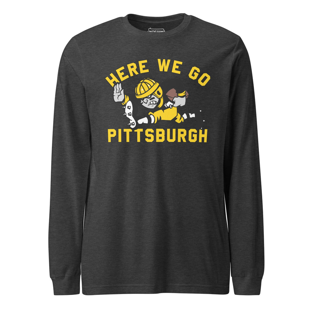 Here We Go Pittsburgh - Old School Football | Long Sleeve product image 4