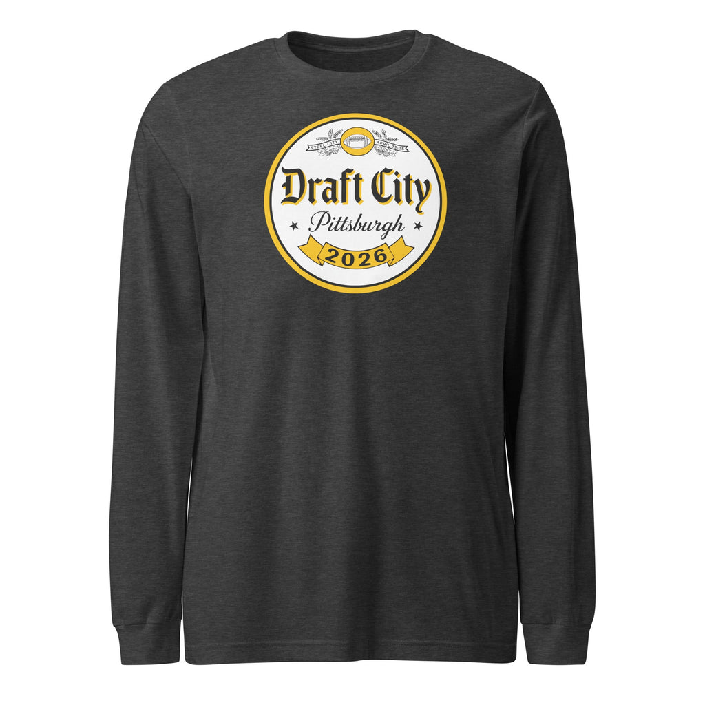 Draft City Pittsburgh 2026 | Long Sleeve Tee product image 3