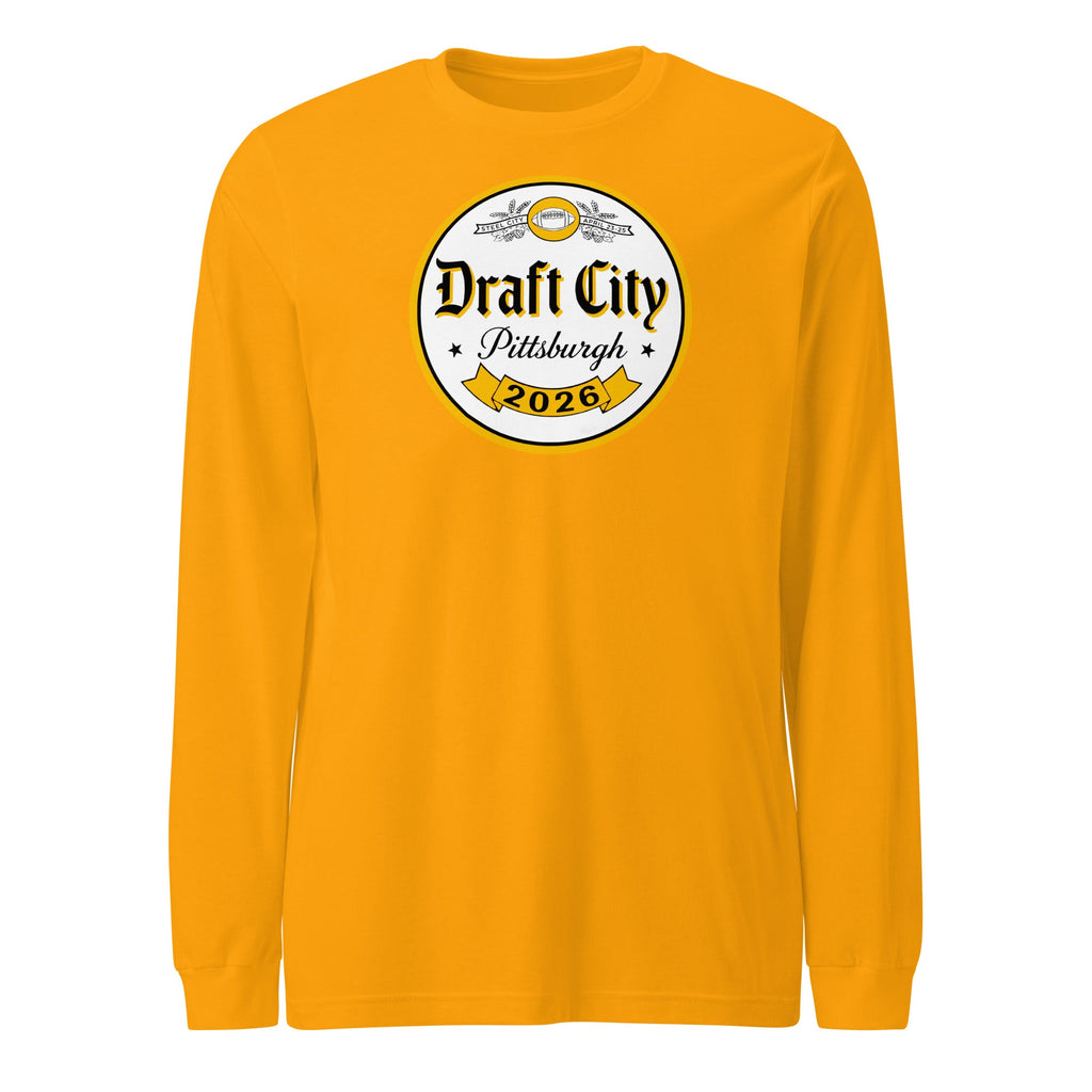 Draft City Pittsburgh 2026 | Long Sleeve Tee product image 4