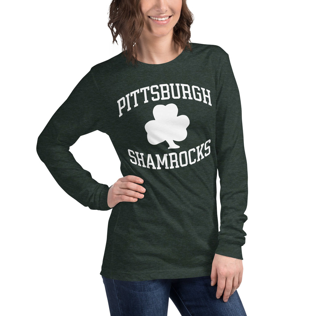 Pittsburgh Shamrocks Hockey | Long Sleeve Tee product image 2