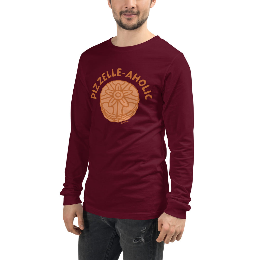 Pizzelle-Aholic | Long Sleeve Tee product image 2