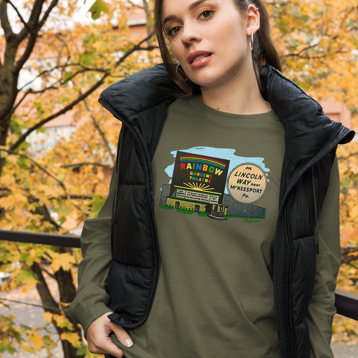 Rainbow Gardens - McKeesport, PA | Long Sleeve Tee product image 2