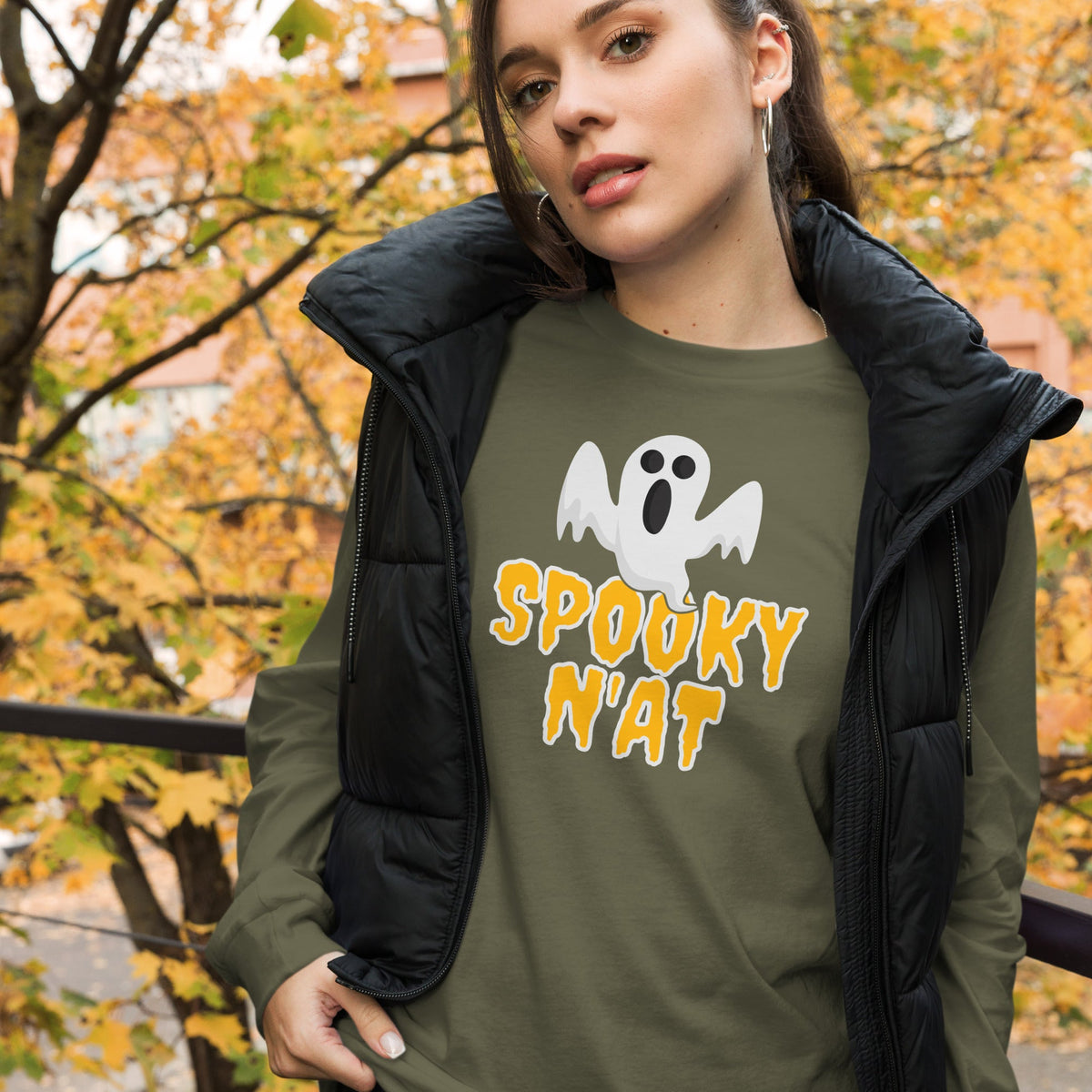 Spooky N'at | Long Sleeve Tee product image 2