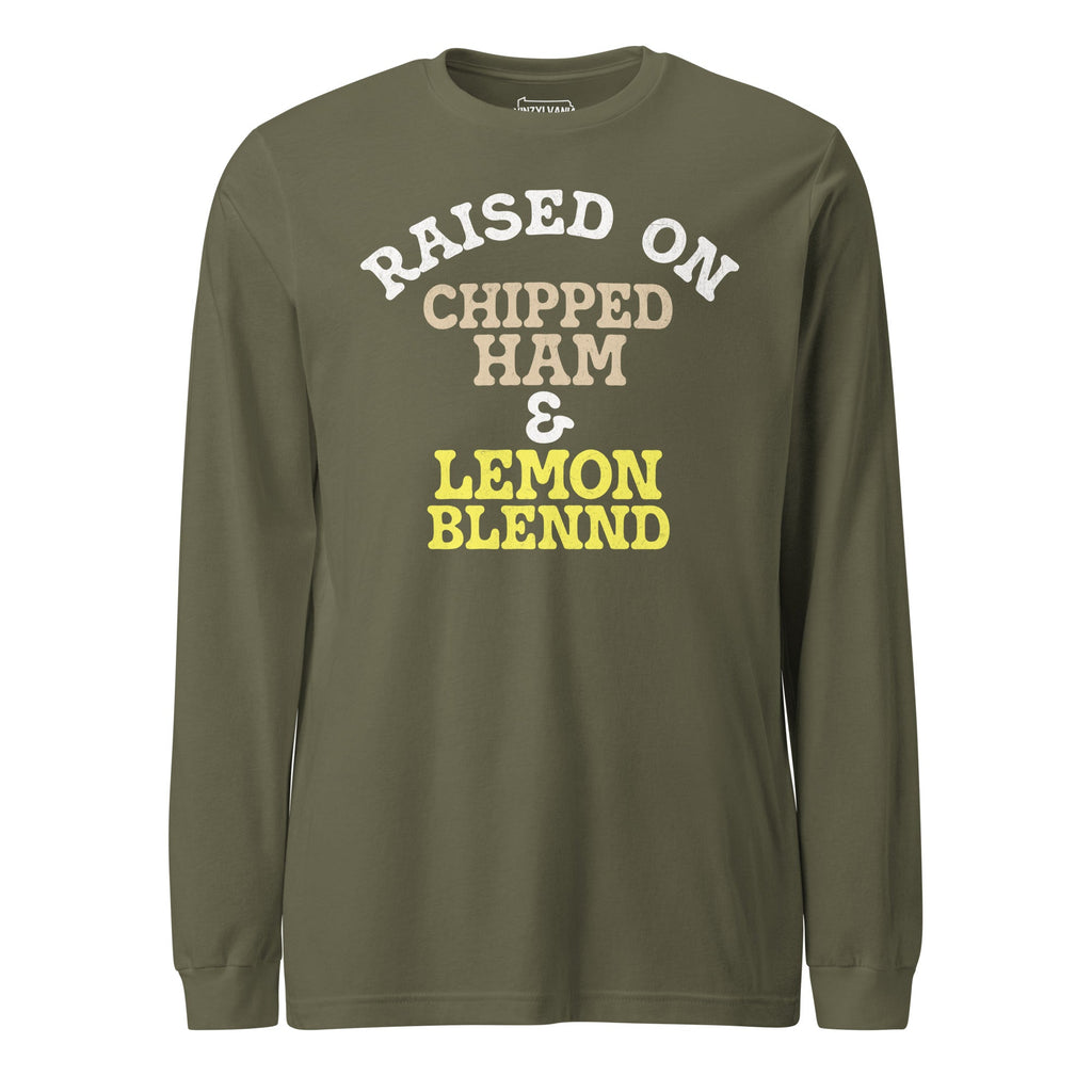 Raised on Chipped Ham and Lemon Blennd | Long Sleeve Tee product image 6