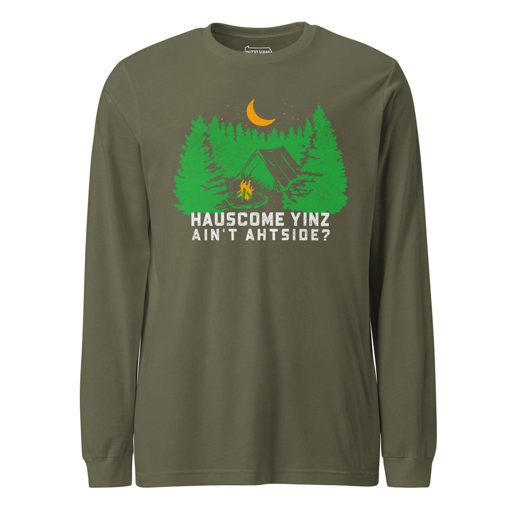 Hauscome Yinz Ain't Ahtside? | Long Sleeve Tee product image 4