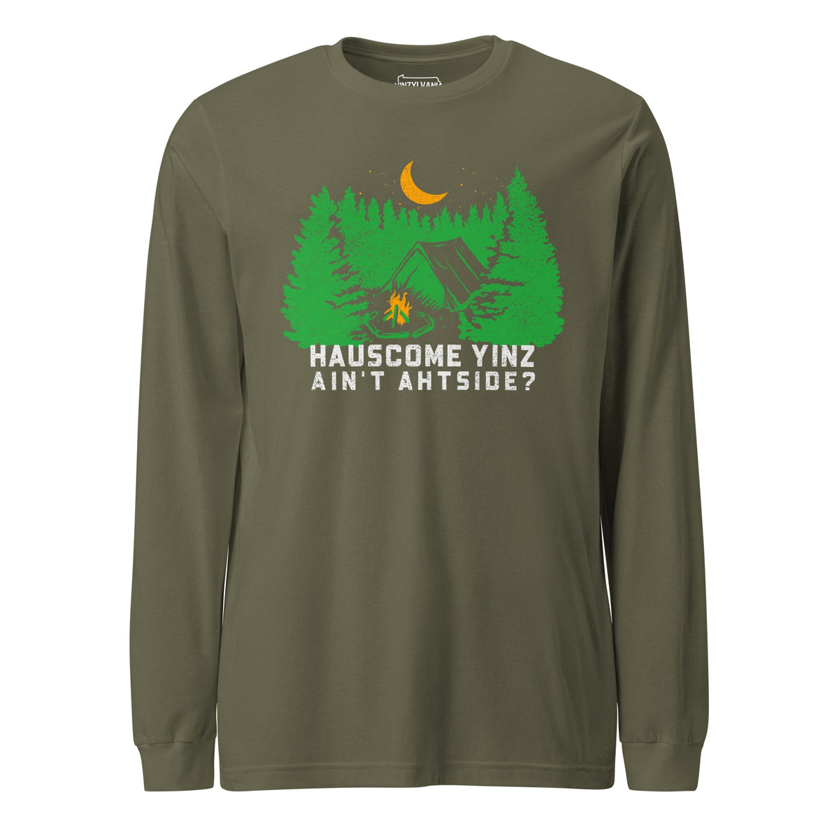 Hauscome Yinz Ain't Ahtside? | Long Sleeve Tee product image 4