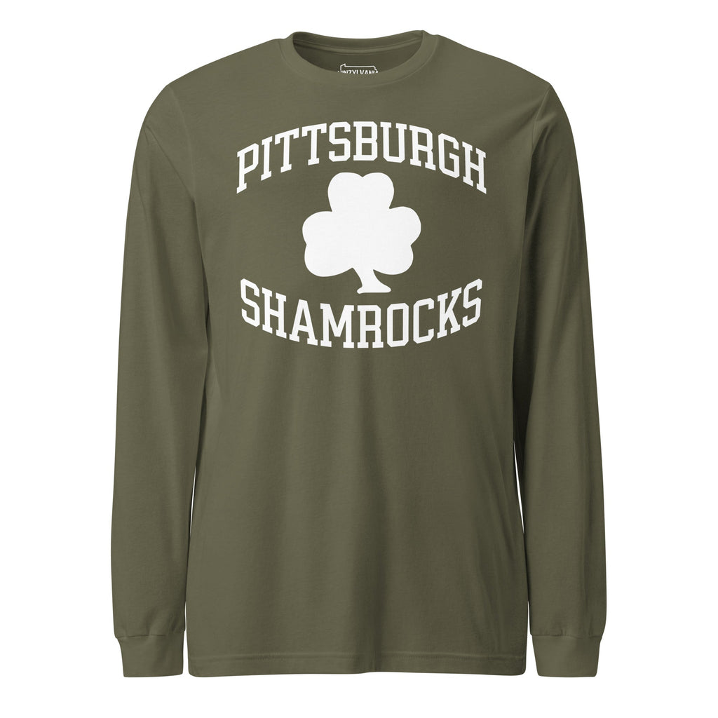 Pittsburgh Shamrocks Hockey | Long Sleeve Tee product image 3