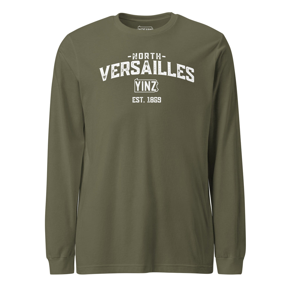 North Versailles Yinzylvania | Long Sleeve Tee product image 3