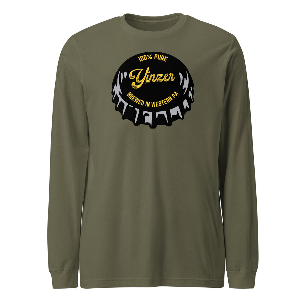 Yinzer Beer Cap | Long Sleeve Tee