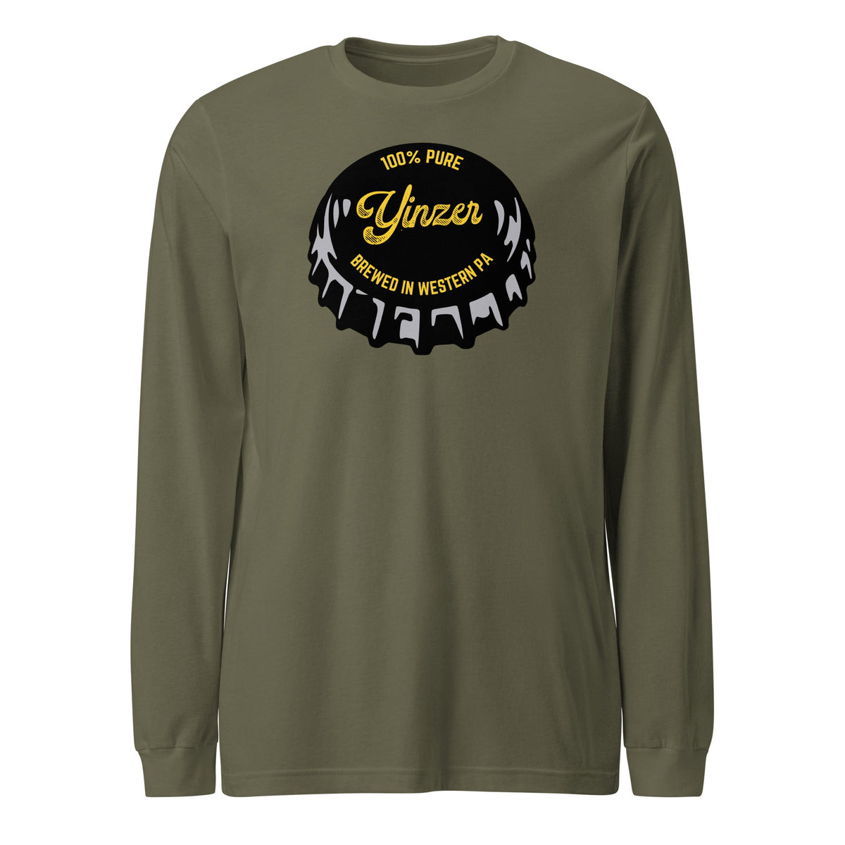 Yinzer Beer Cap | Long Sleeve Tee