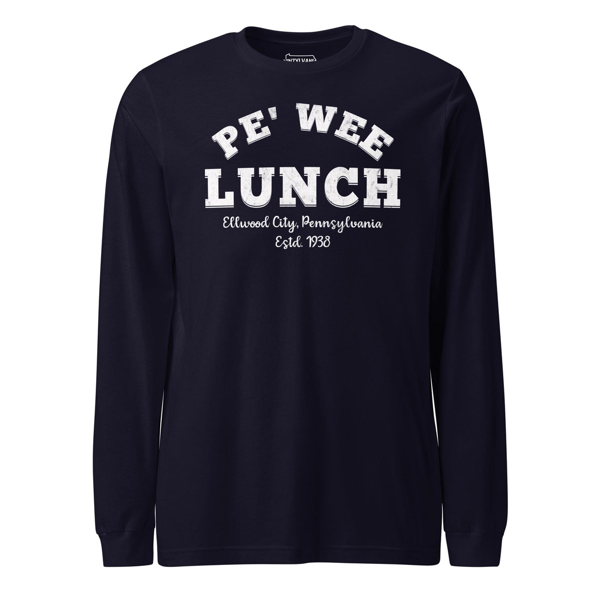 Pe' Wee Lunch - Ellwood City | Long Sleeve Tee product image 2