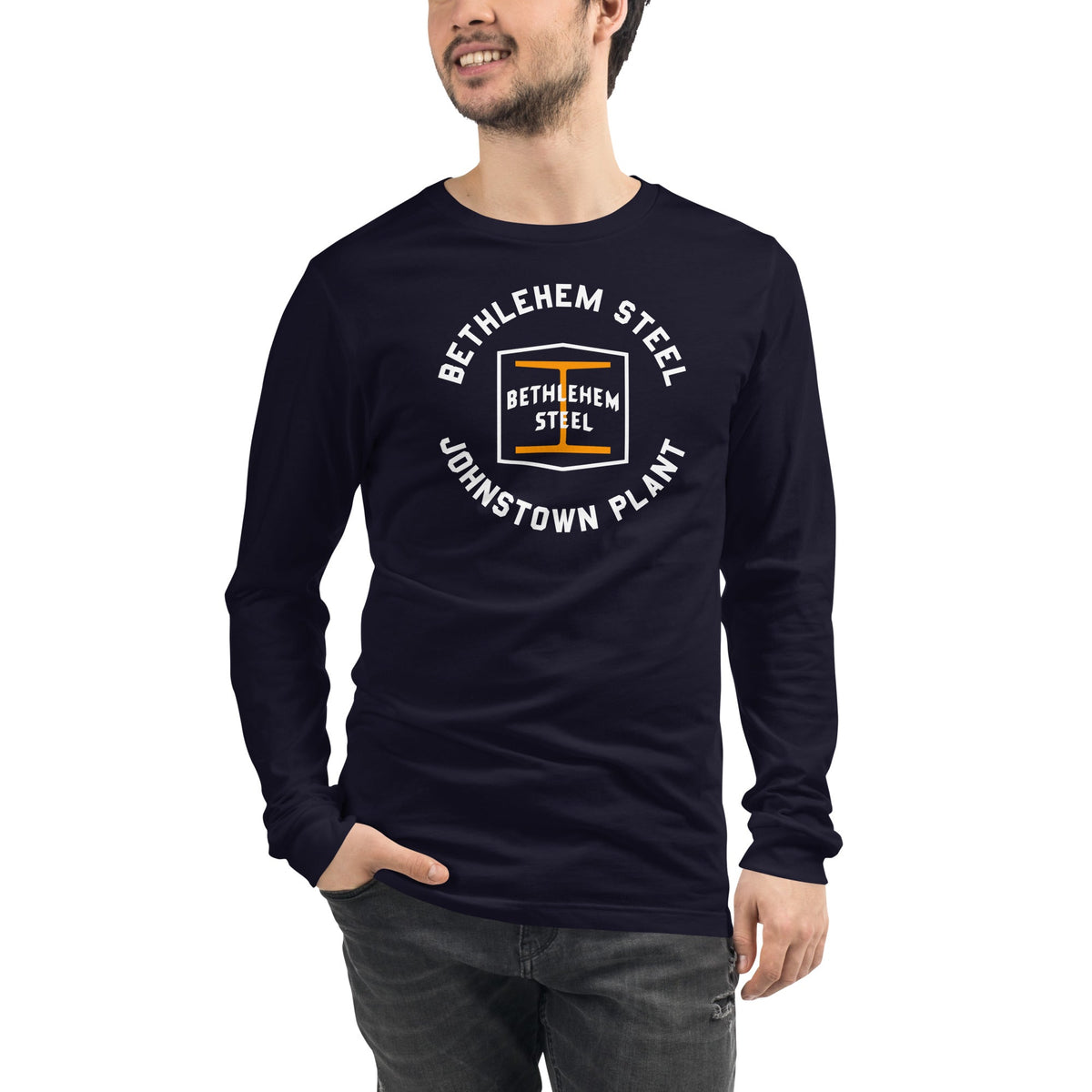 Bethlehem Steel - Johnstown Plant | Long Sleeve Tee product image 2