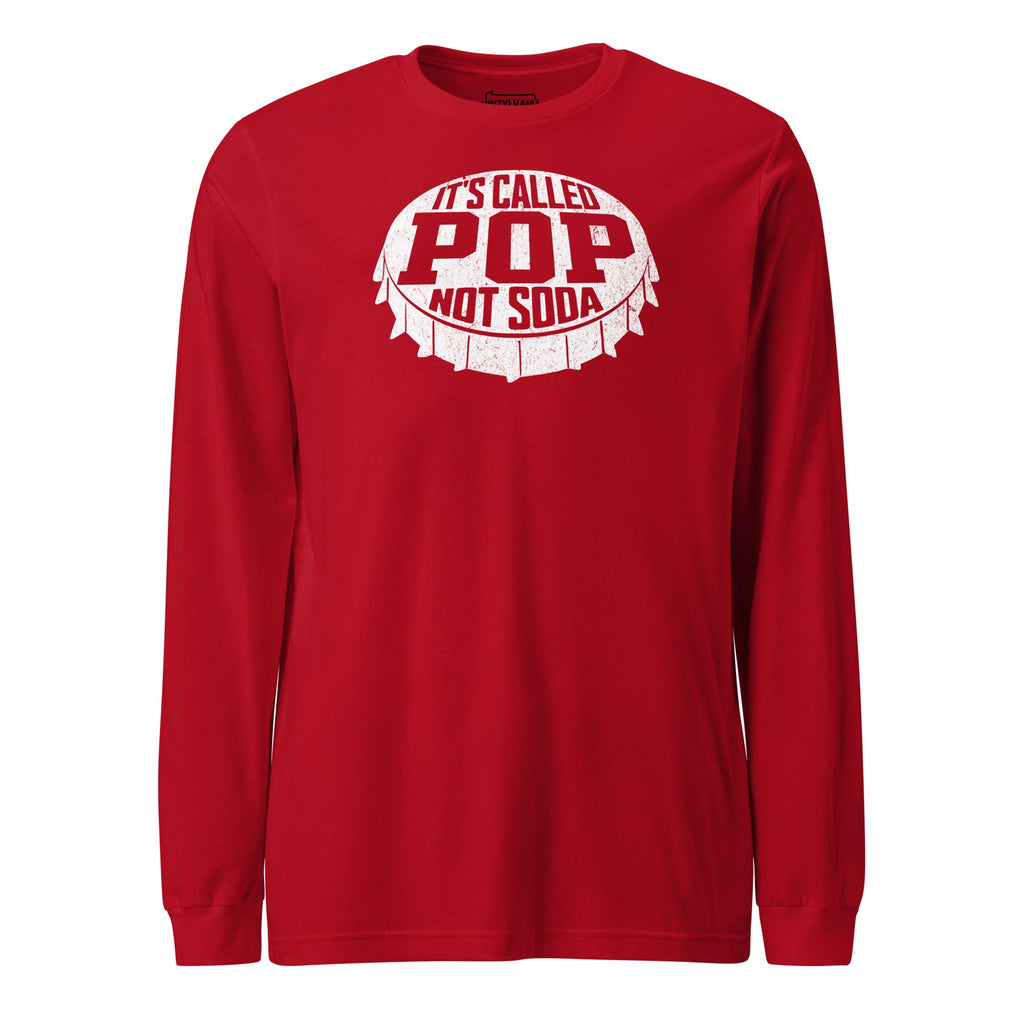 It's Called Pop Not Soda | Long Sleeve Tee product image 4