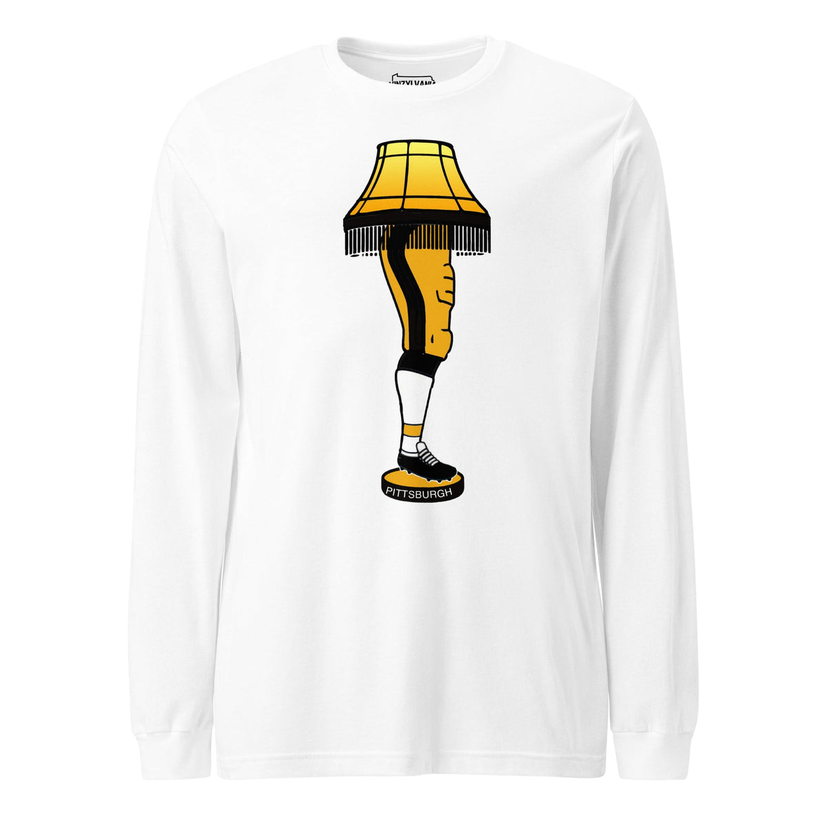 Pittsburgh Football Leg Lamp | Long Sleeve Tee product image 4