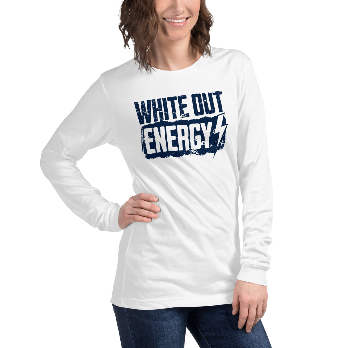 White Out Energy | Long Sleeve Tee product image 2