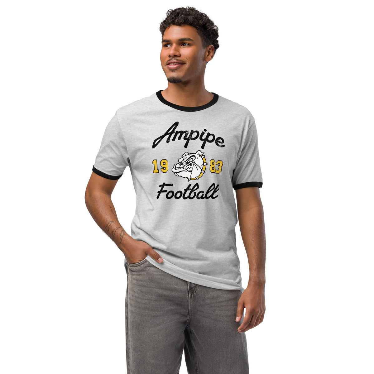 Ampipe Football 1983 | Ringer Tee product image 2