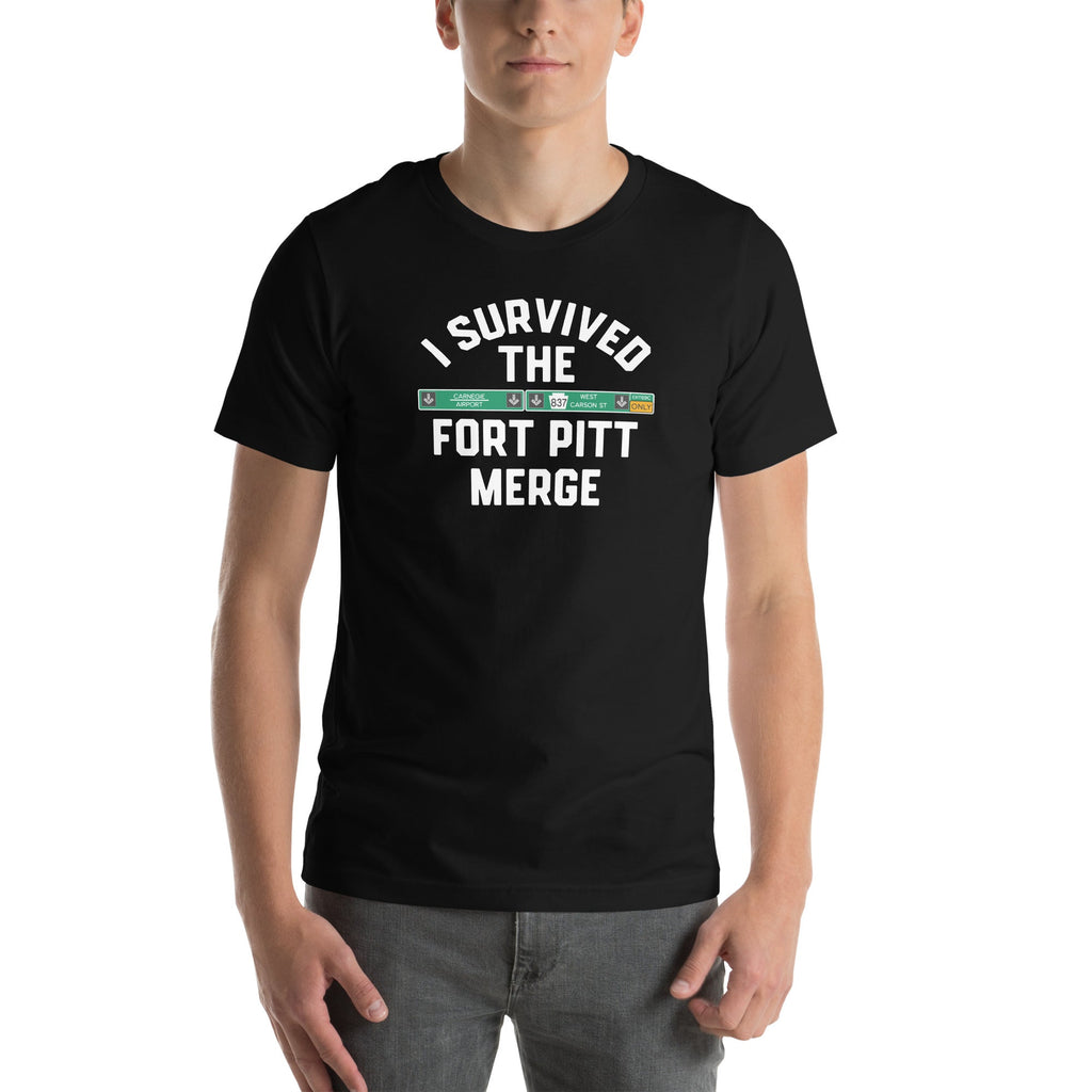 I Survived the Fort Pitt Merge | T-Shirt product image 3