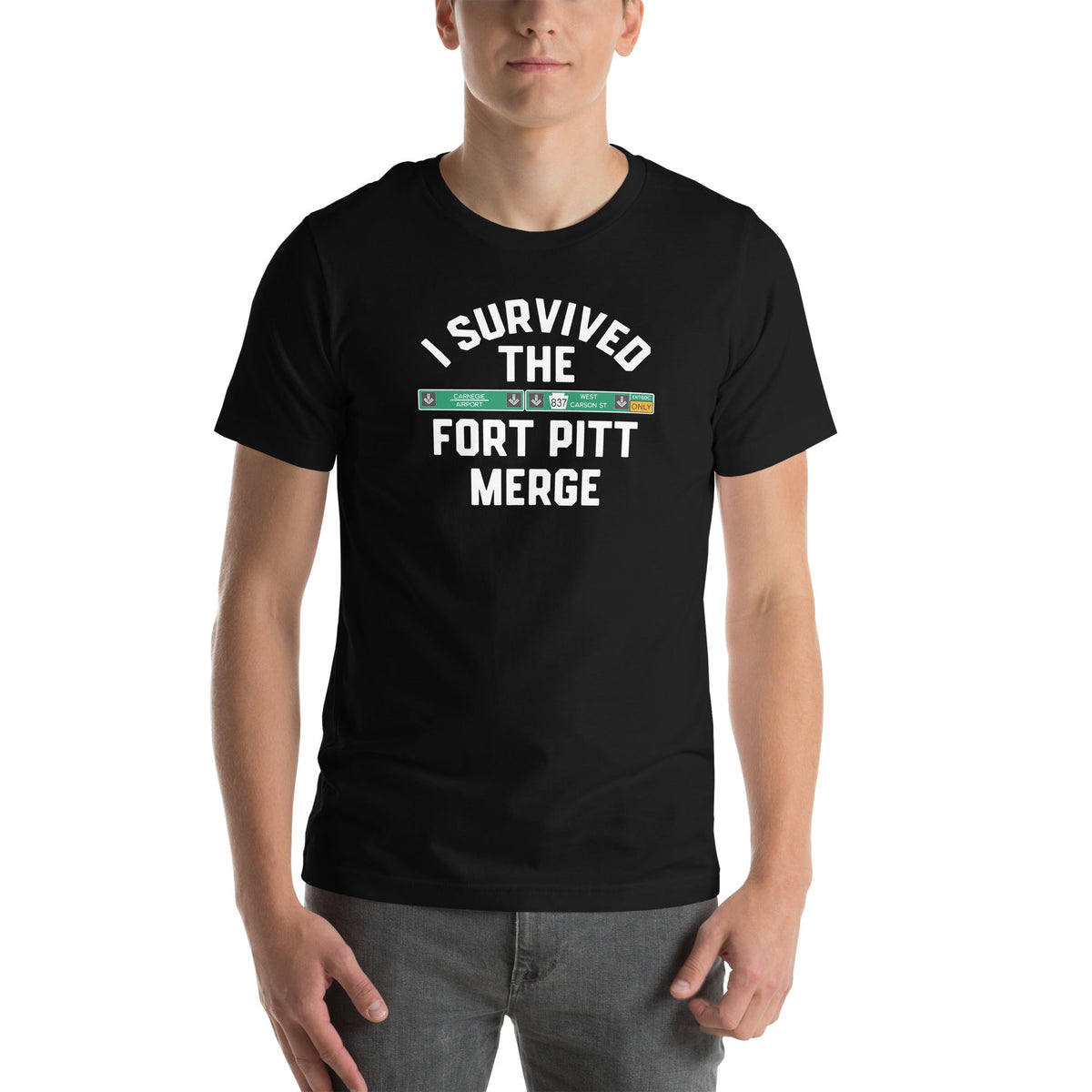 I Survived the Fort Pitt Merge | T-Shirt product image 3