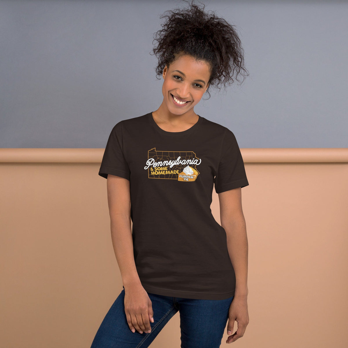 Pennsylvania and Some Homemade Pumpkin Pie | T-Shirt product image 3