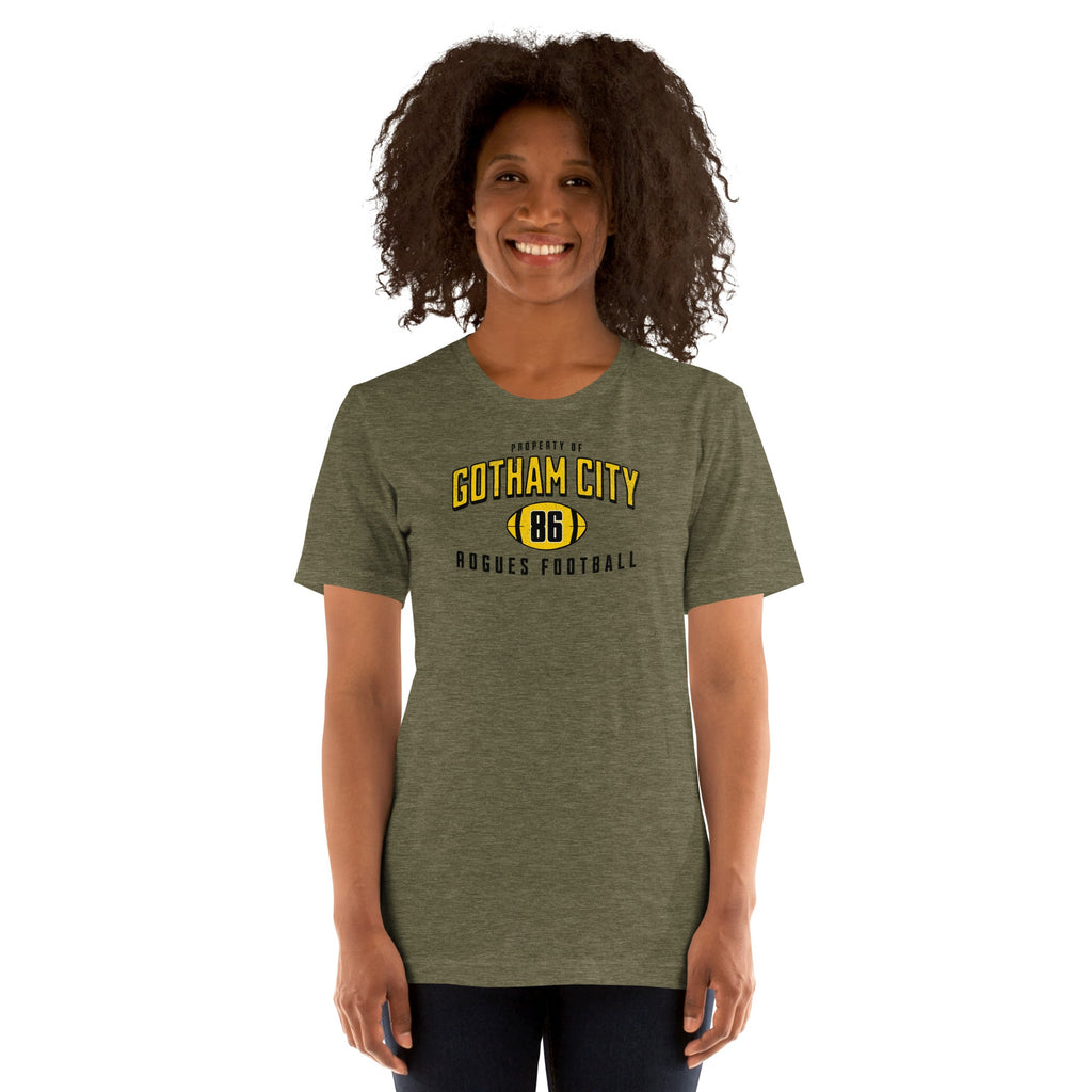 Property of Gotham City Rogues Football | T-Shirt product image 2