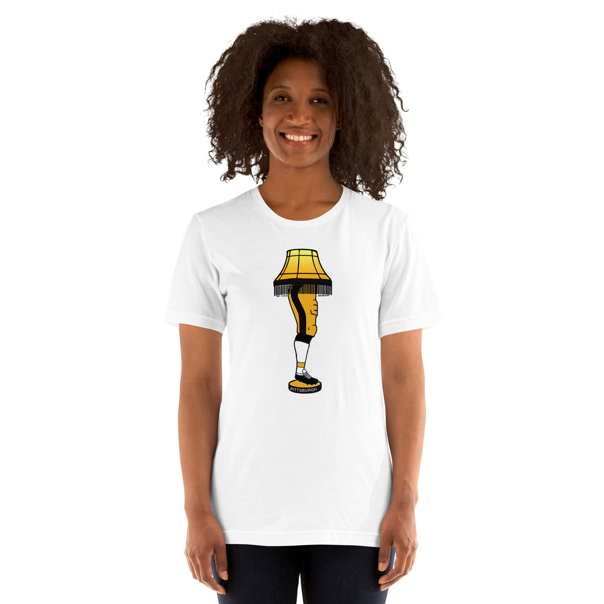 Pittsburgh Football Leg Lamp | T-Shirt product image 4