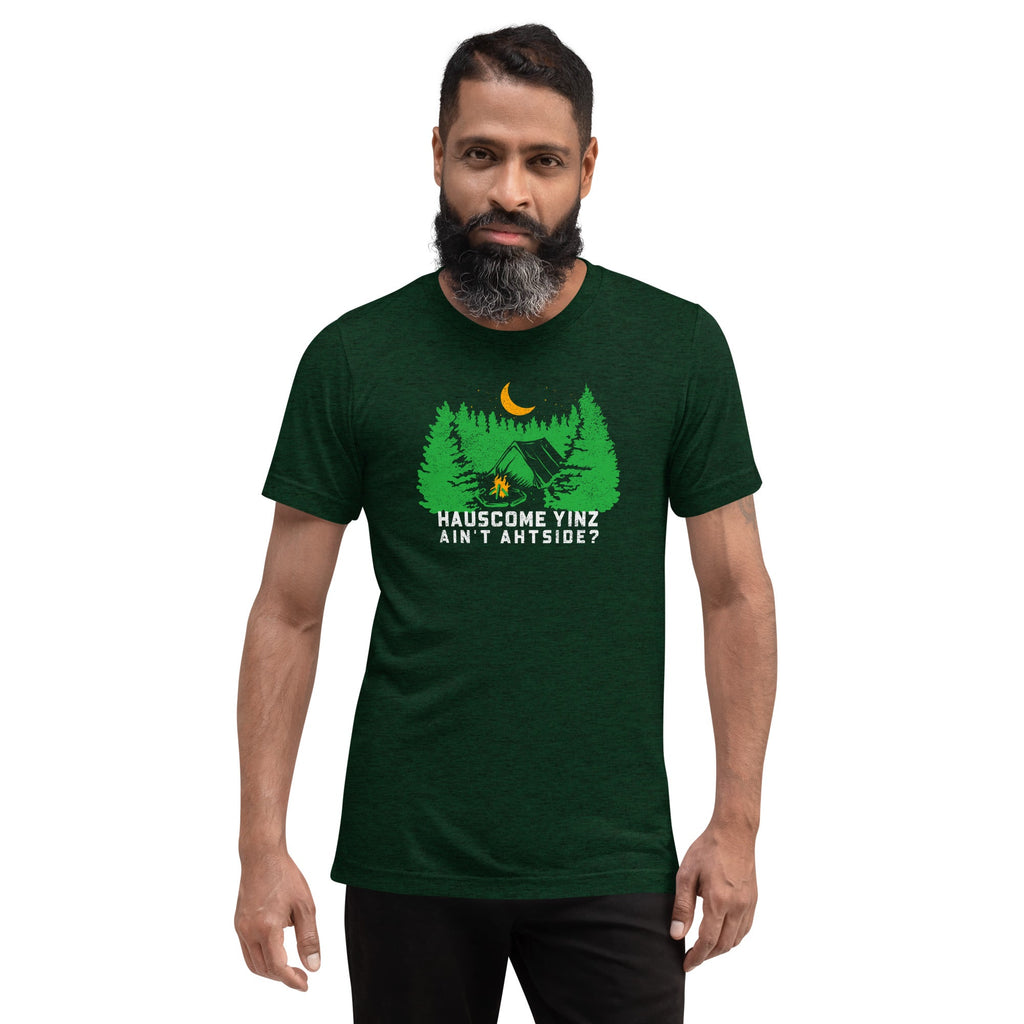 Hauscome Yinz Ain't Ahtside? | Triblend Tee product image 2