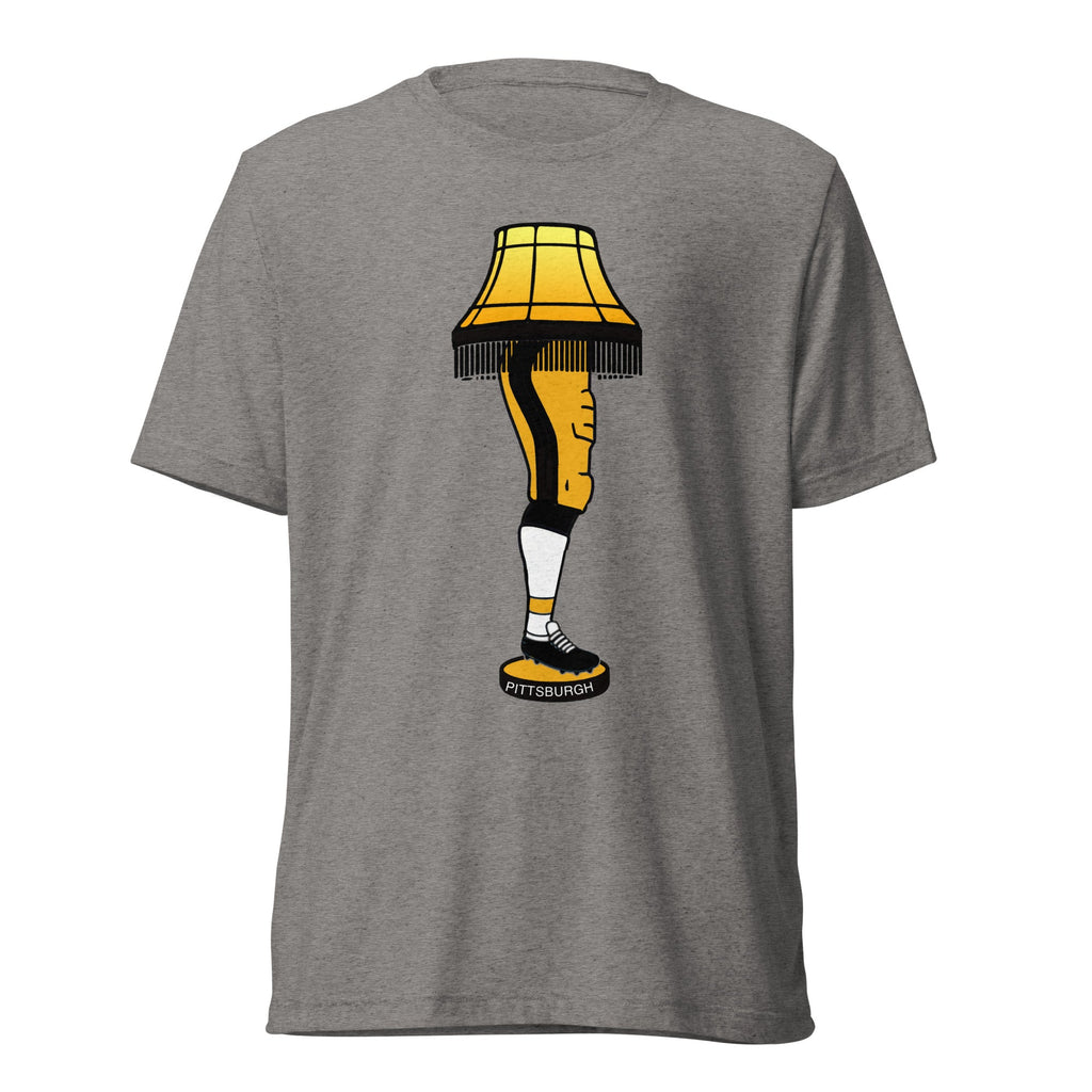 Pittsburgh Football Leg Lamp | Triblend Tee product image 1