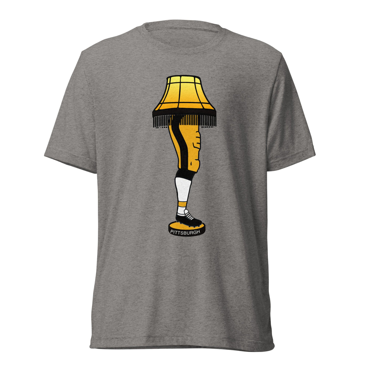 Pittsburgh Football Leg Lamp | Triblend Tee product image 1