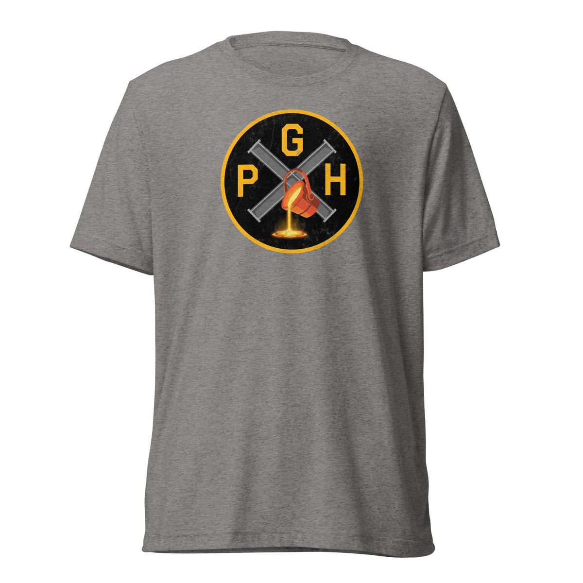 PGH - Emblem Steel | Triblend Tee product image 1