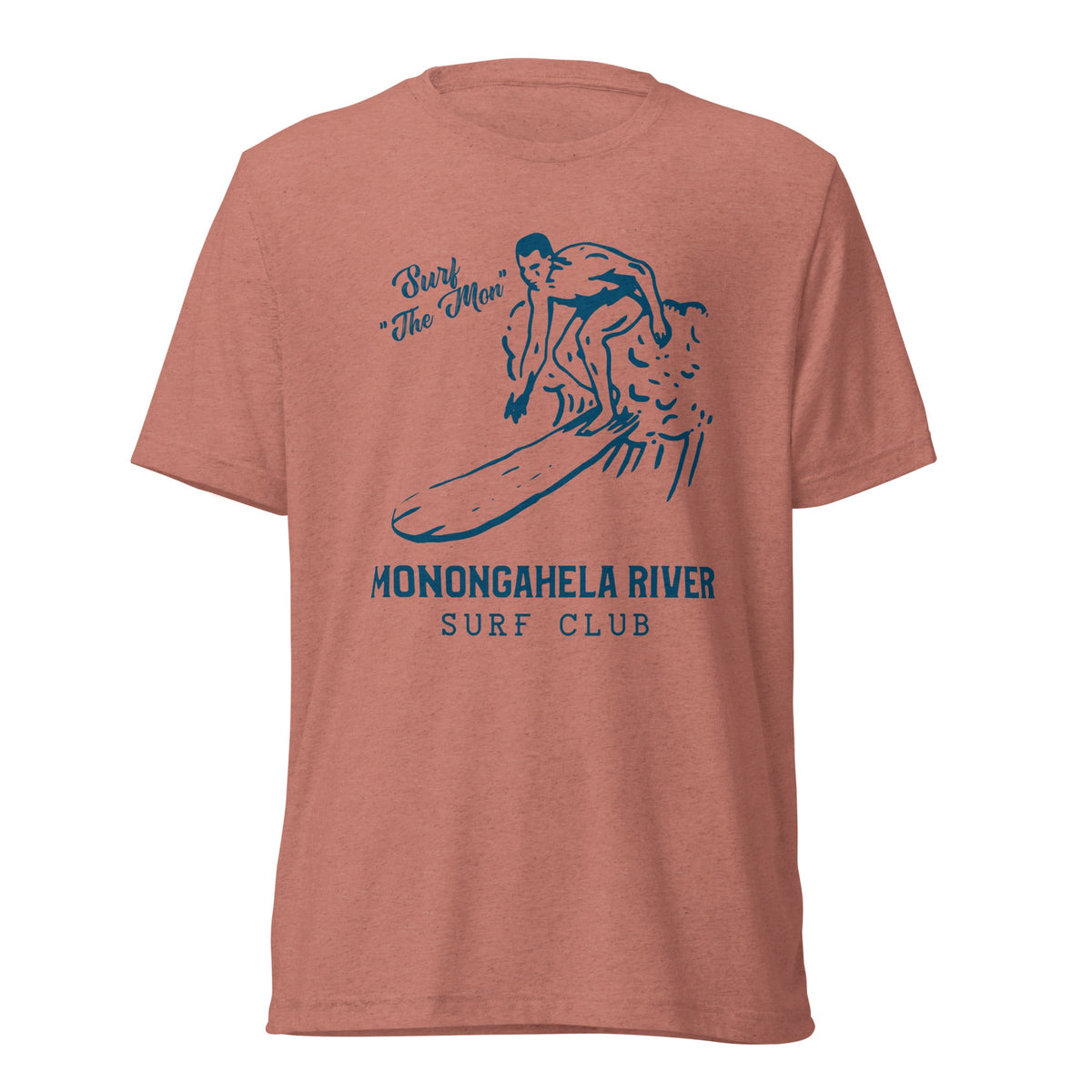 Monongahela River Surf Club | Triblend Tee product image 4