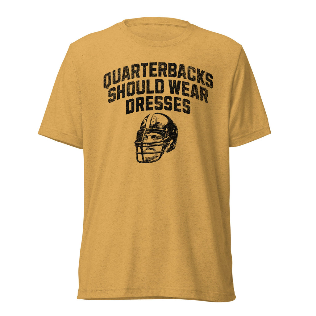 Quarterbacks Should Wear Dresses | Triblend Tee product image 2