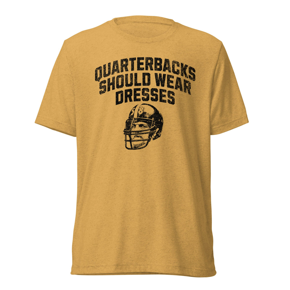 Quarterbacks Should Wear Dresses | Triblend Tee product image 2