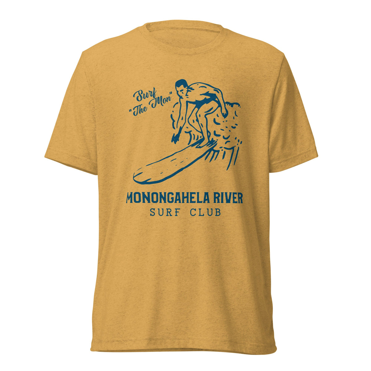 Monongahela River Surf Club | Triblend Tee product image 6