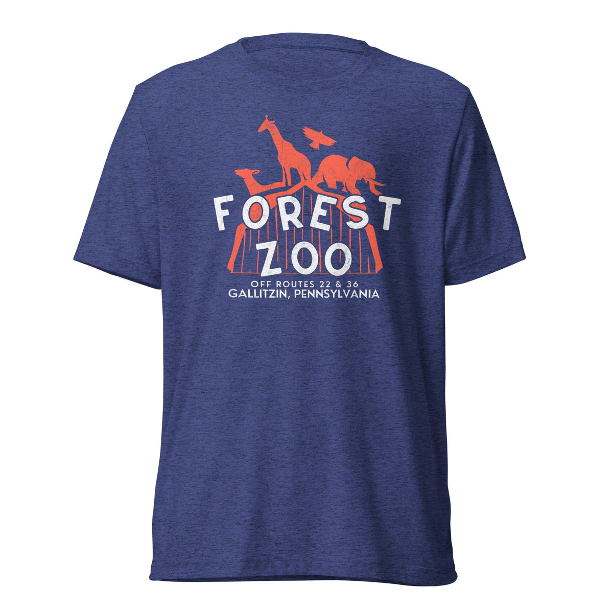 Forest Zoo - Gallitzin, PA | Triblend Tee product image 3