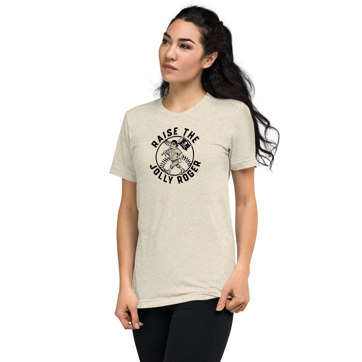 Raise the Jolly Roger | Triblend Tee product image 2
