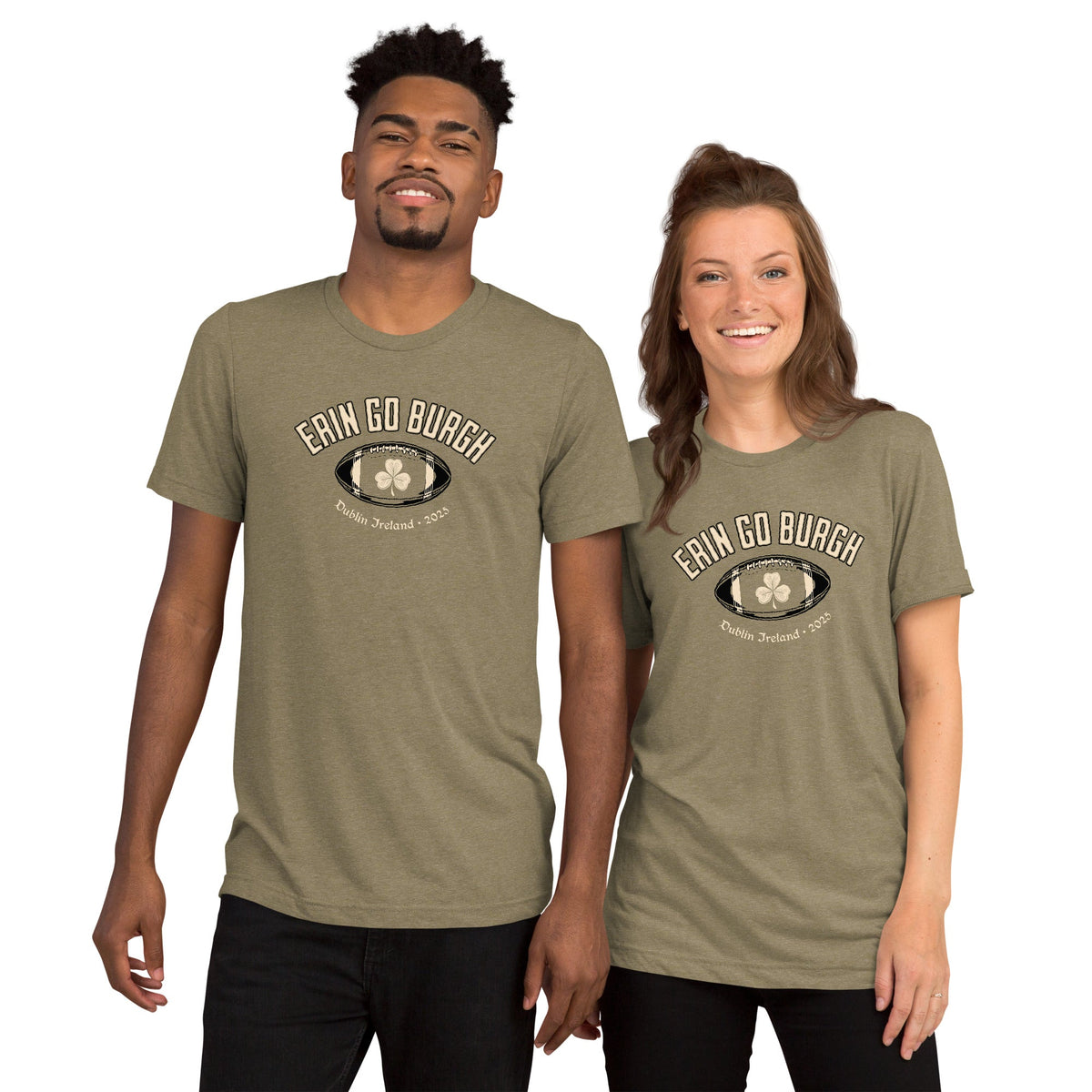 Erin Go Burgh - Dublin 2025 | Triblend Tee product image 4