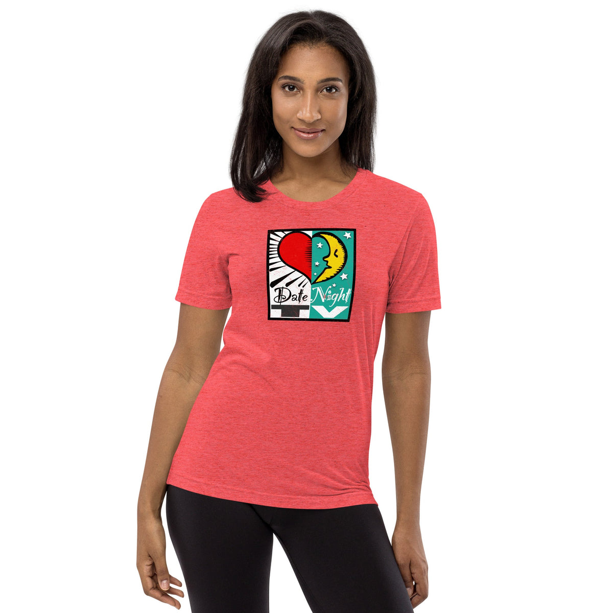 Date Night TV | Triblend Tee product image 2