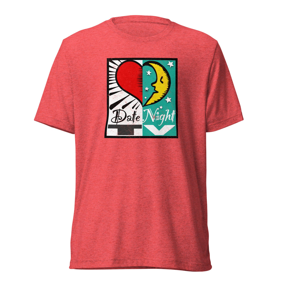 Date Night TV | Triblend Tee product image 3