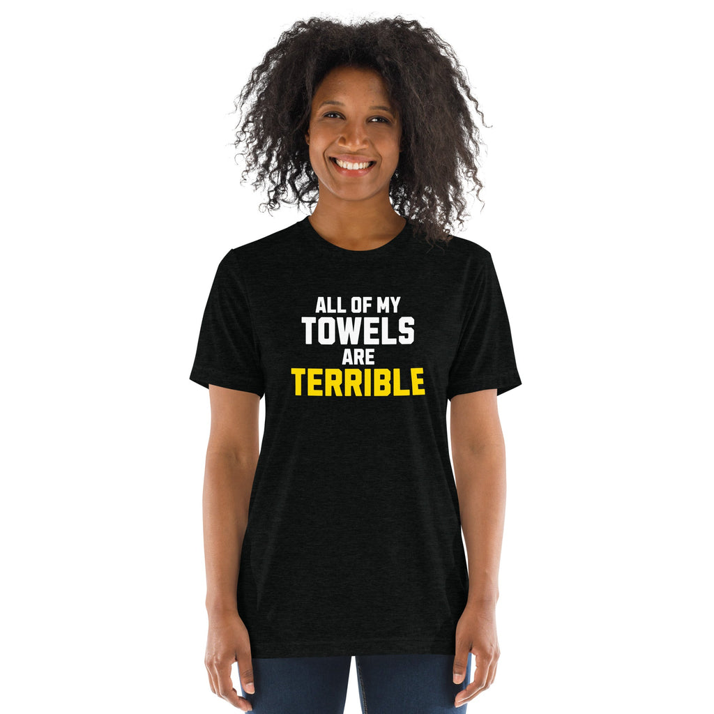 All of My Towels Are Terrible | Triblend Tee product image 3