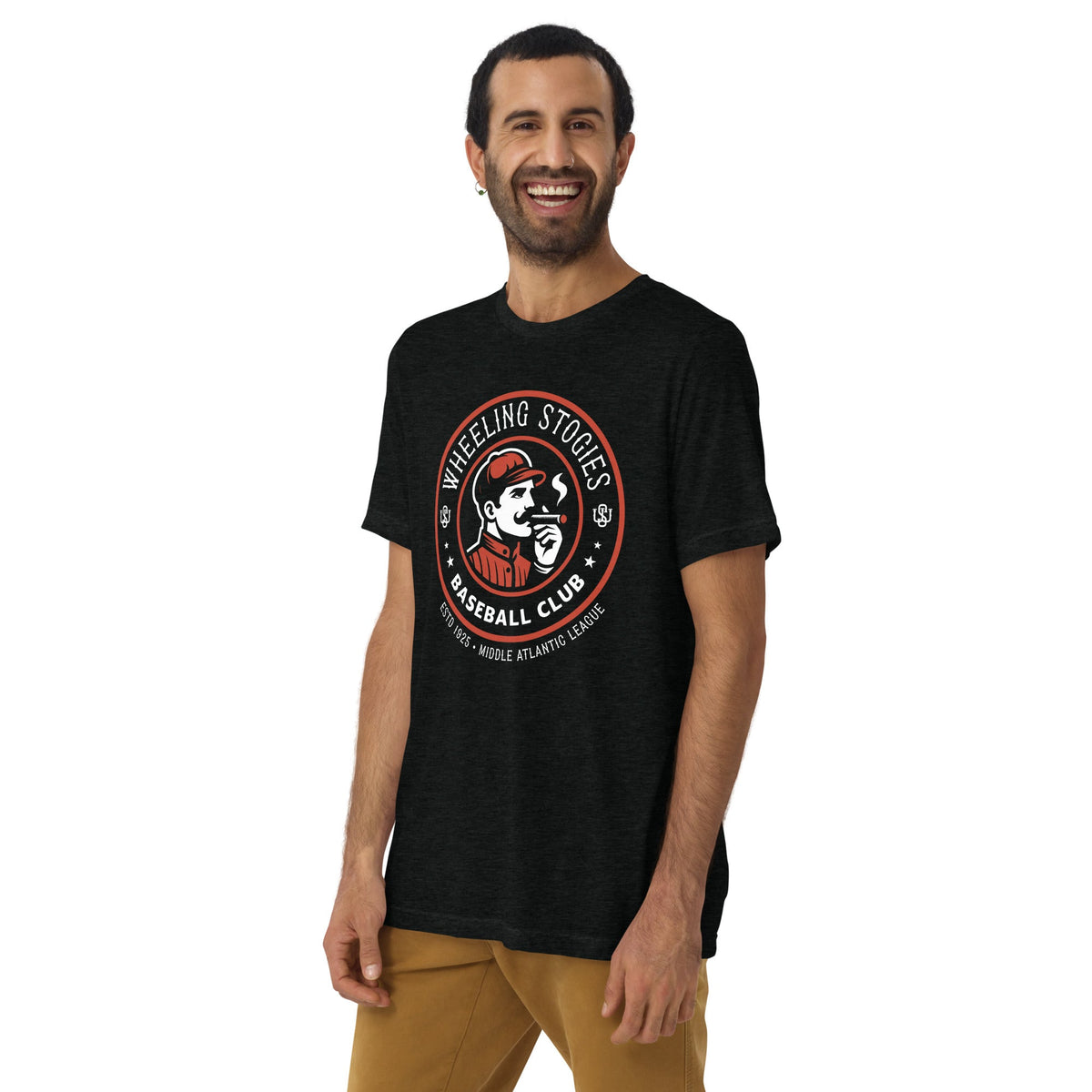 Wheeling Stogies Baseball 1925 | Triblend Tee product image 4