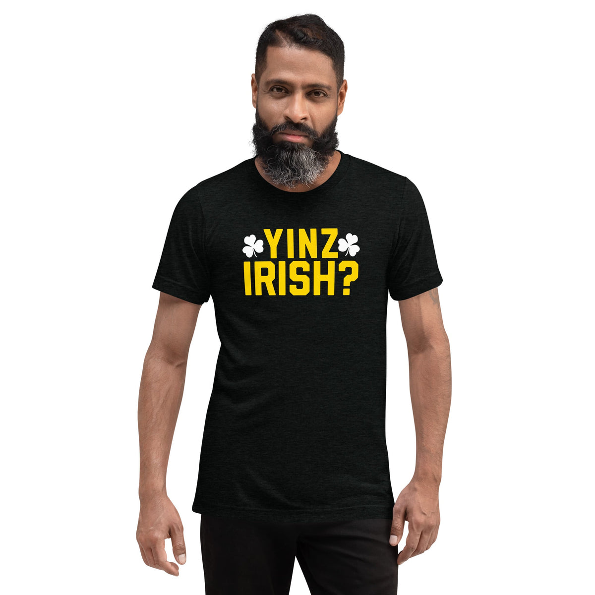 Yinz Irish? | Triblend Tee product image 2