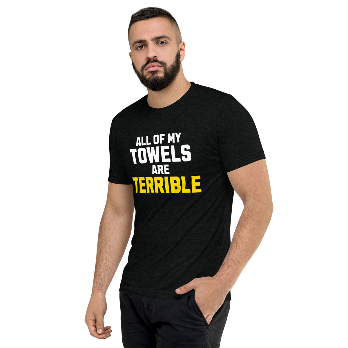 All of My Towels Are Terrible | Triblend Tee product image 4